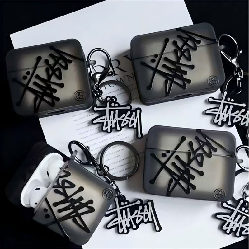 Stussy ステューシーハイブランドairpods 4 3 2ケースブランドエアー