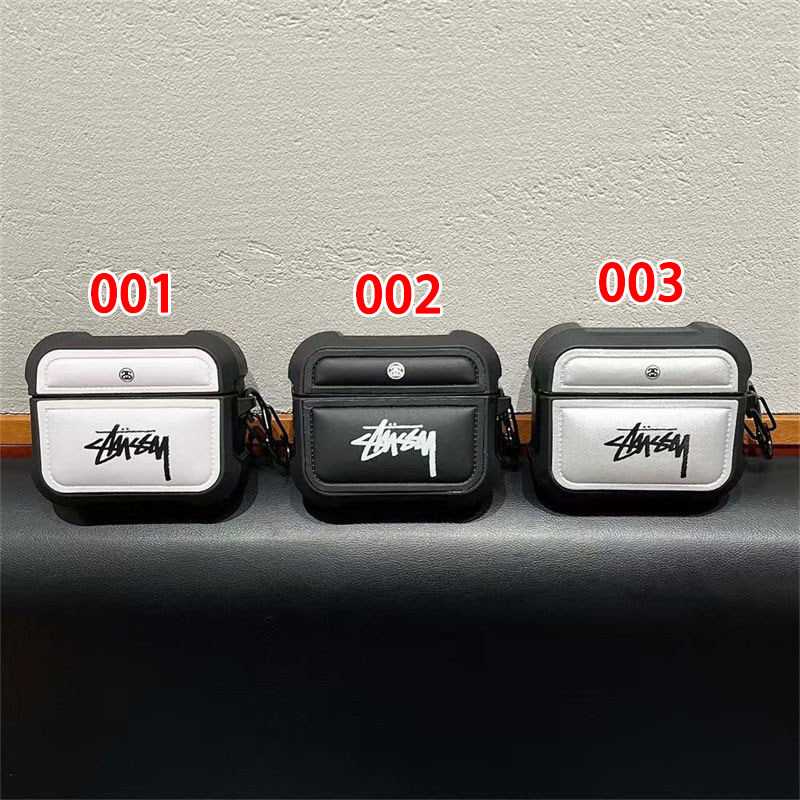 Stussy ステューシーブランドエアーポッズ プロ2ケース落下防止airpods