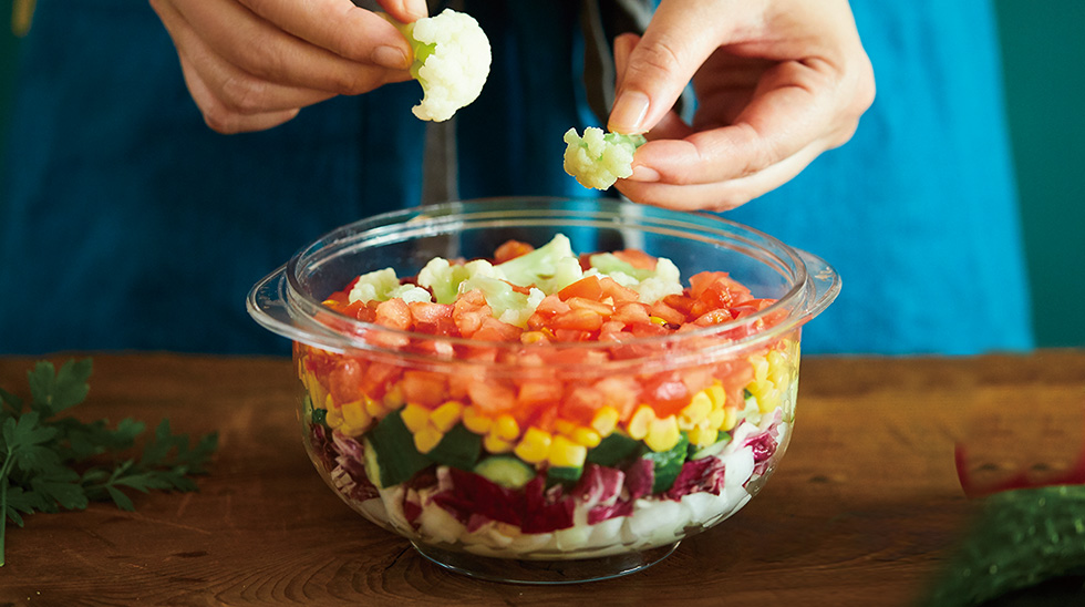 真空サラダボウル［クリア］｜アサヒ軽金属工業【公式】｜圧力鍋(ゼロ