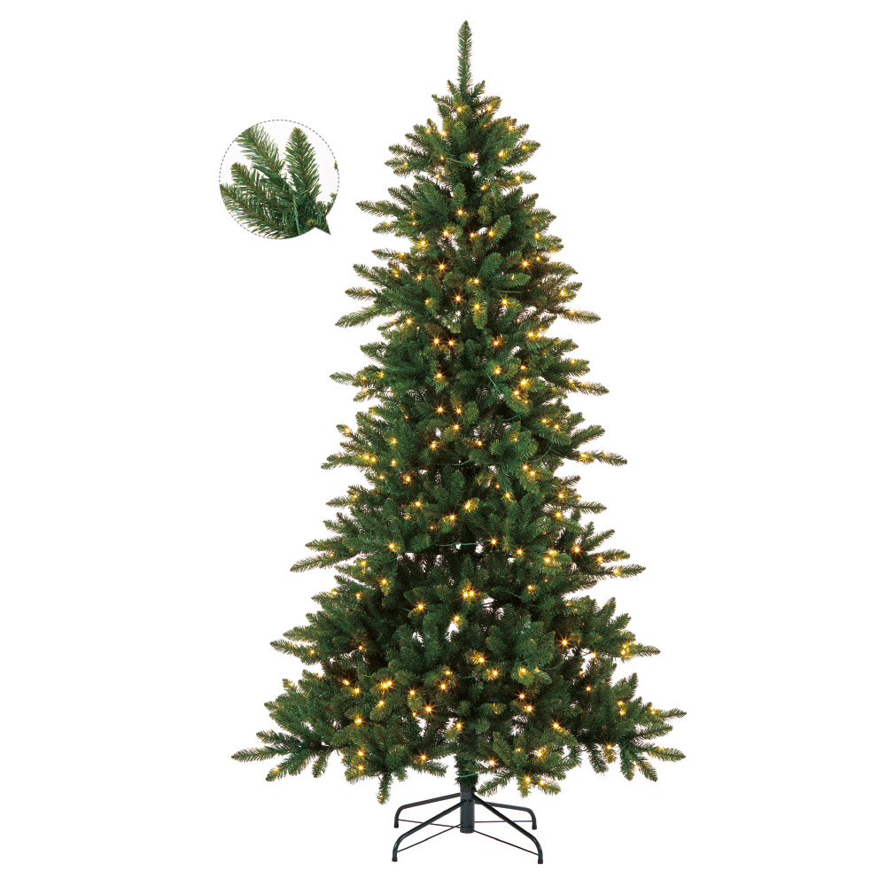 スリムパインツリー（400球LED常点ライト付）｜商品案内｜株式会社