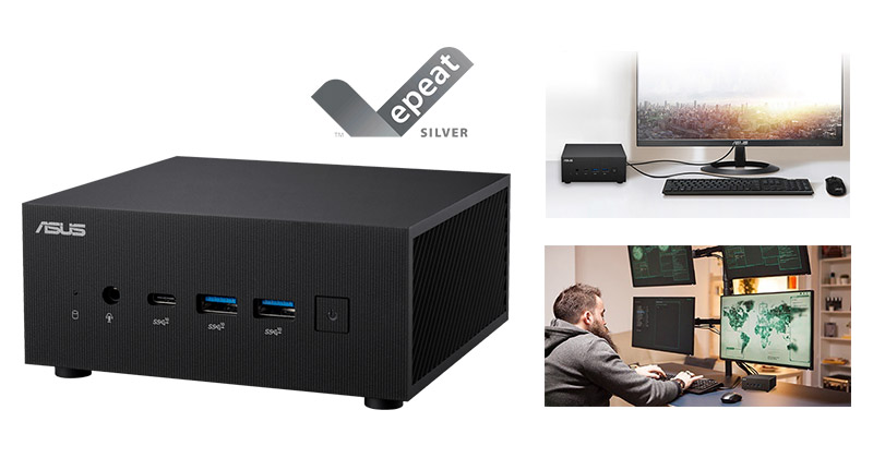 Intel第13世代Coreプロセッサを搭載するASUS社製の法人向け超小型ミニ