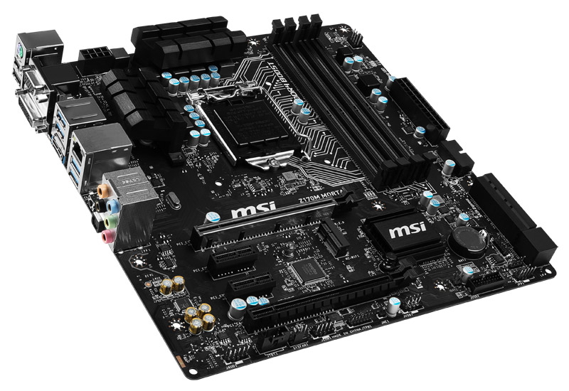 Z170M MORTAR | MSI マザーボード Intel Z170チップセット | 株式会社