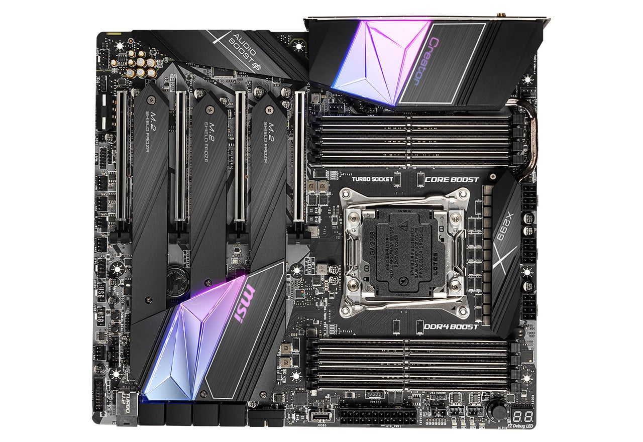 自作PC X299/メモリ32GB/6C12T Creator X299 | MSI マザーボード Intel