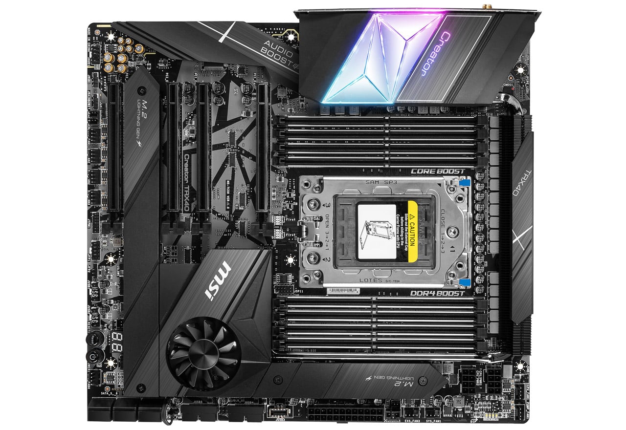 Creator TRX40 | MSI マザーボード AMD TRX40チップセット | 株式会社