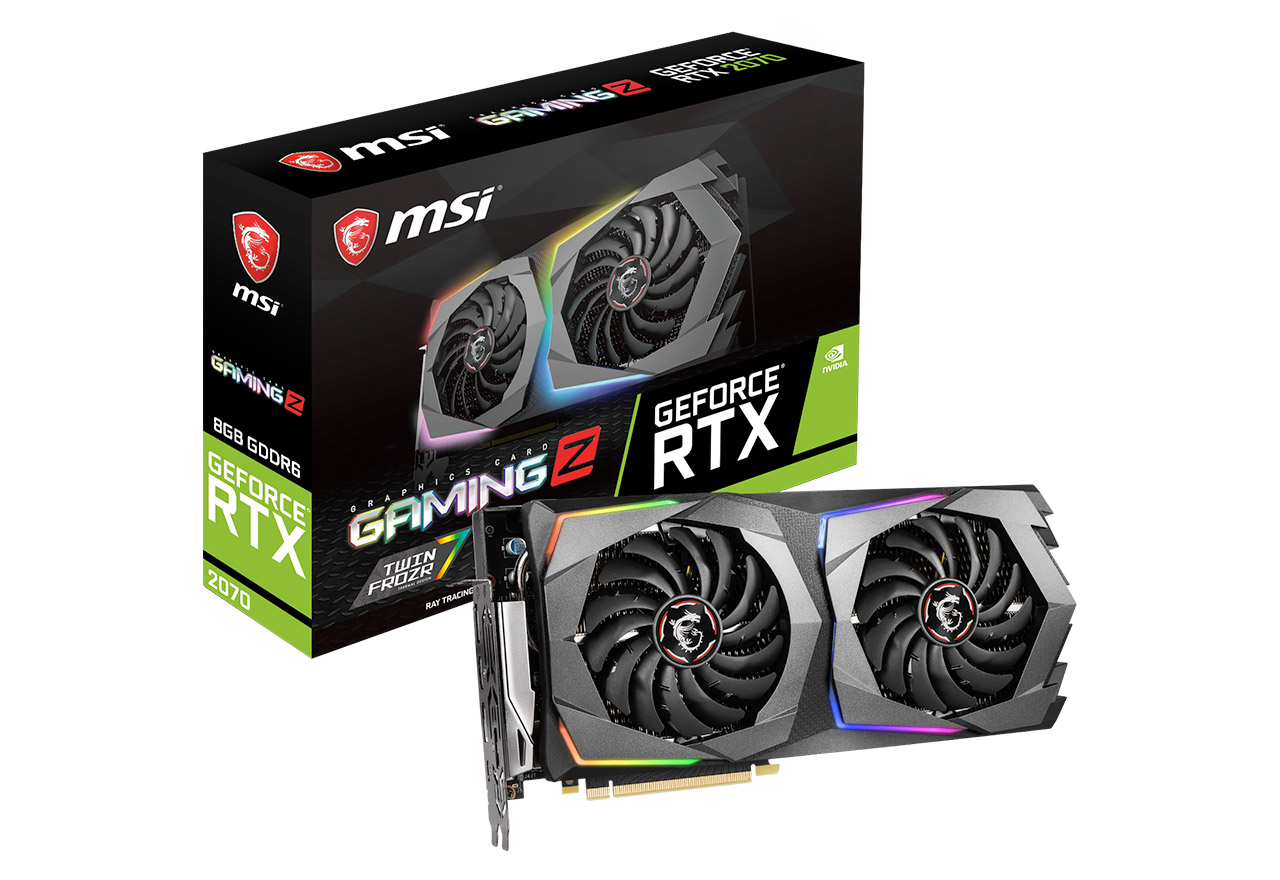 GeForce RTX 2070 GAMING Z 8G | MSI グラフィックボード GeForce RTX