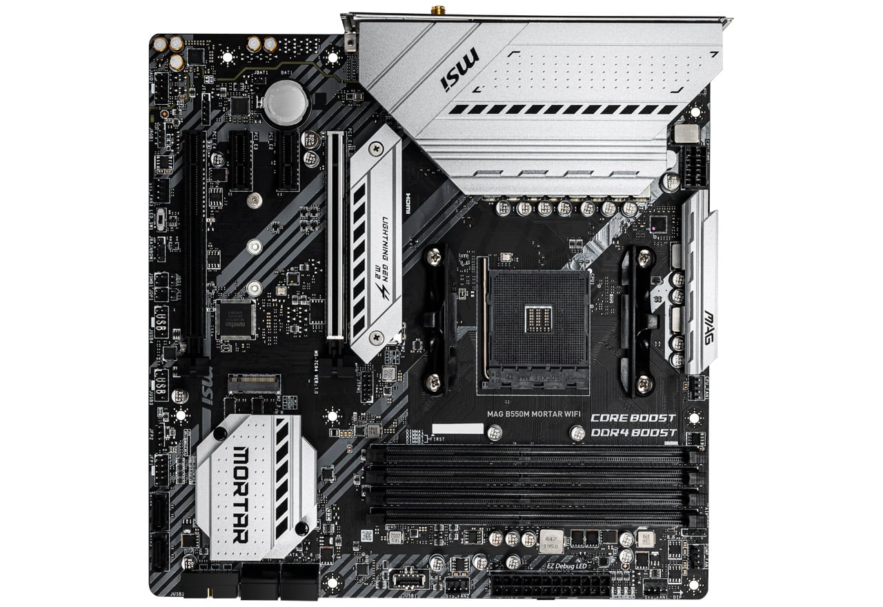 MAG B550M MORTAR WIFI | MSI マザーボード AMD B550チップセット