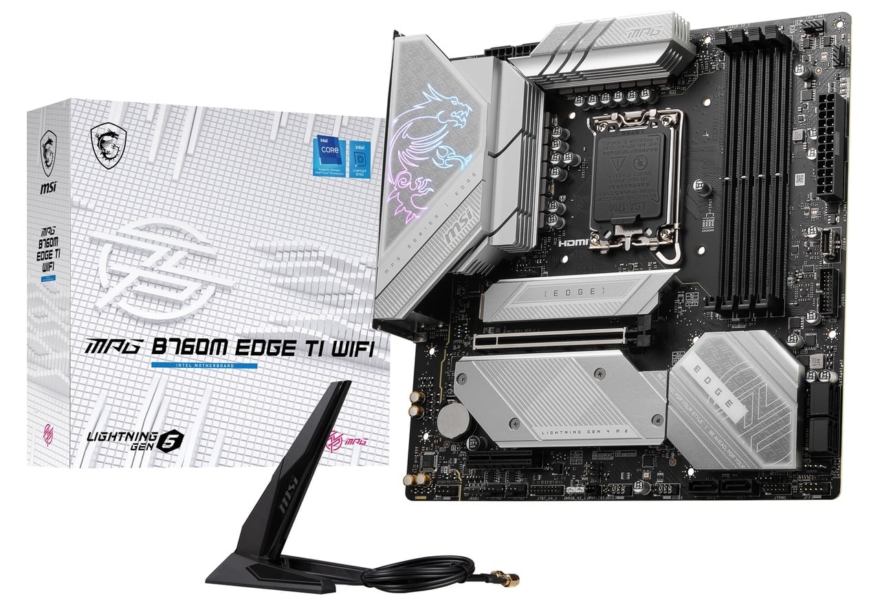 MPG B760M EDGE TI WIFI | MSI マザーボード Intel B760チップセット