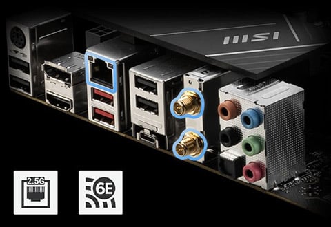 PRO B760-P WIFI DDR4 | MSI マザーボード Intel B760チップセット