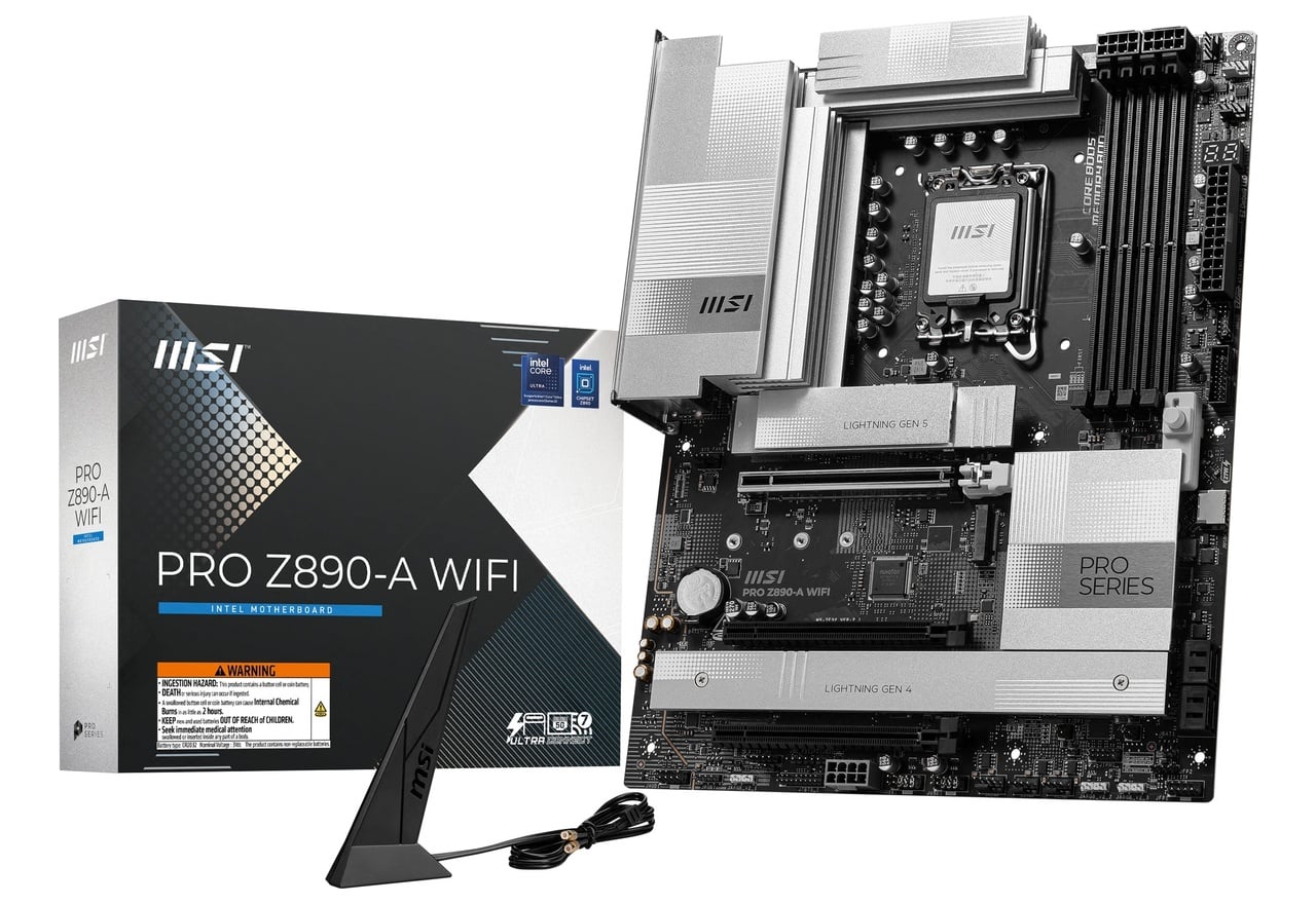 PRO Z890-A WIFI | MSI マザーボード Intel Z890チップセット | 株式