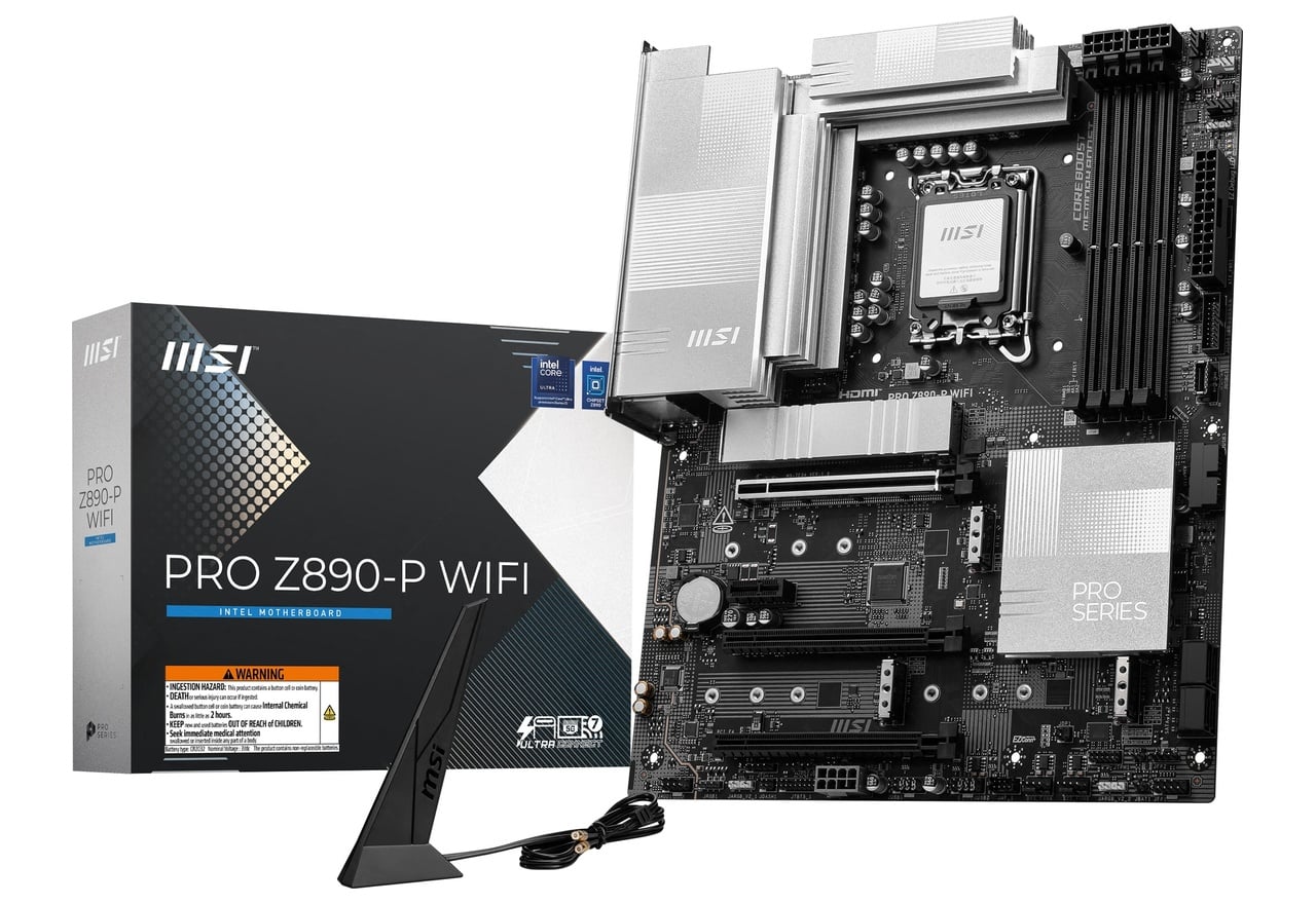PRO Z890-P WIFI | MSI マザーボード Intel Z890チップセット | 株式