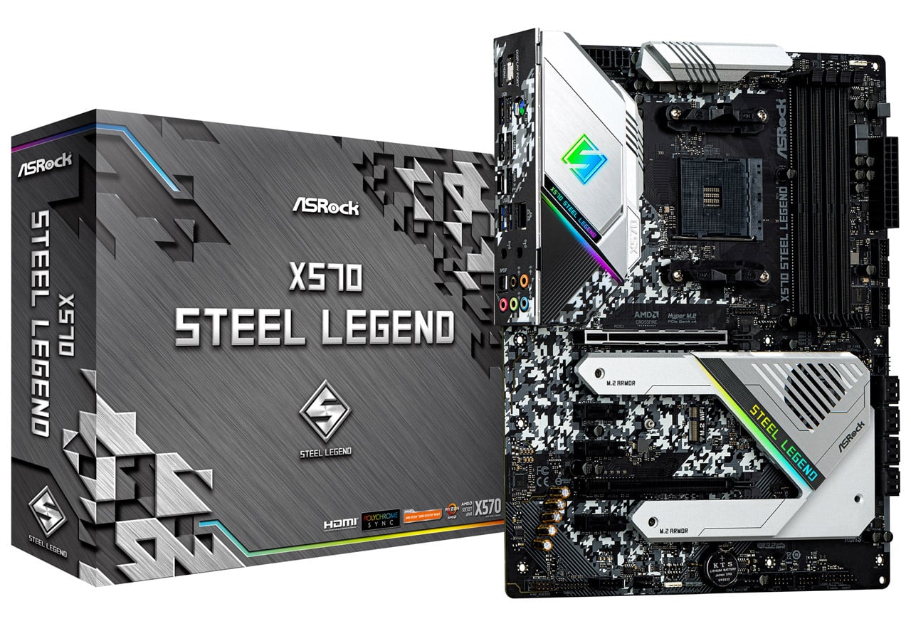 X570 Steel Legend | ASRock マザーボード AMD X570チップセット