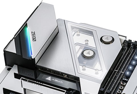 Z690 AQUA OC | ASRock マザーボード Intel Z690チップセット | 株式