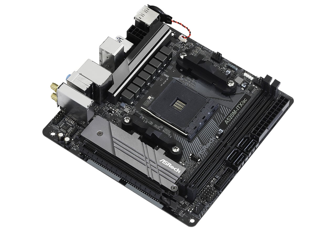 A520M-ITX/ac | ASRock マザーボード AMD A520チップセット | 株式会社