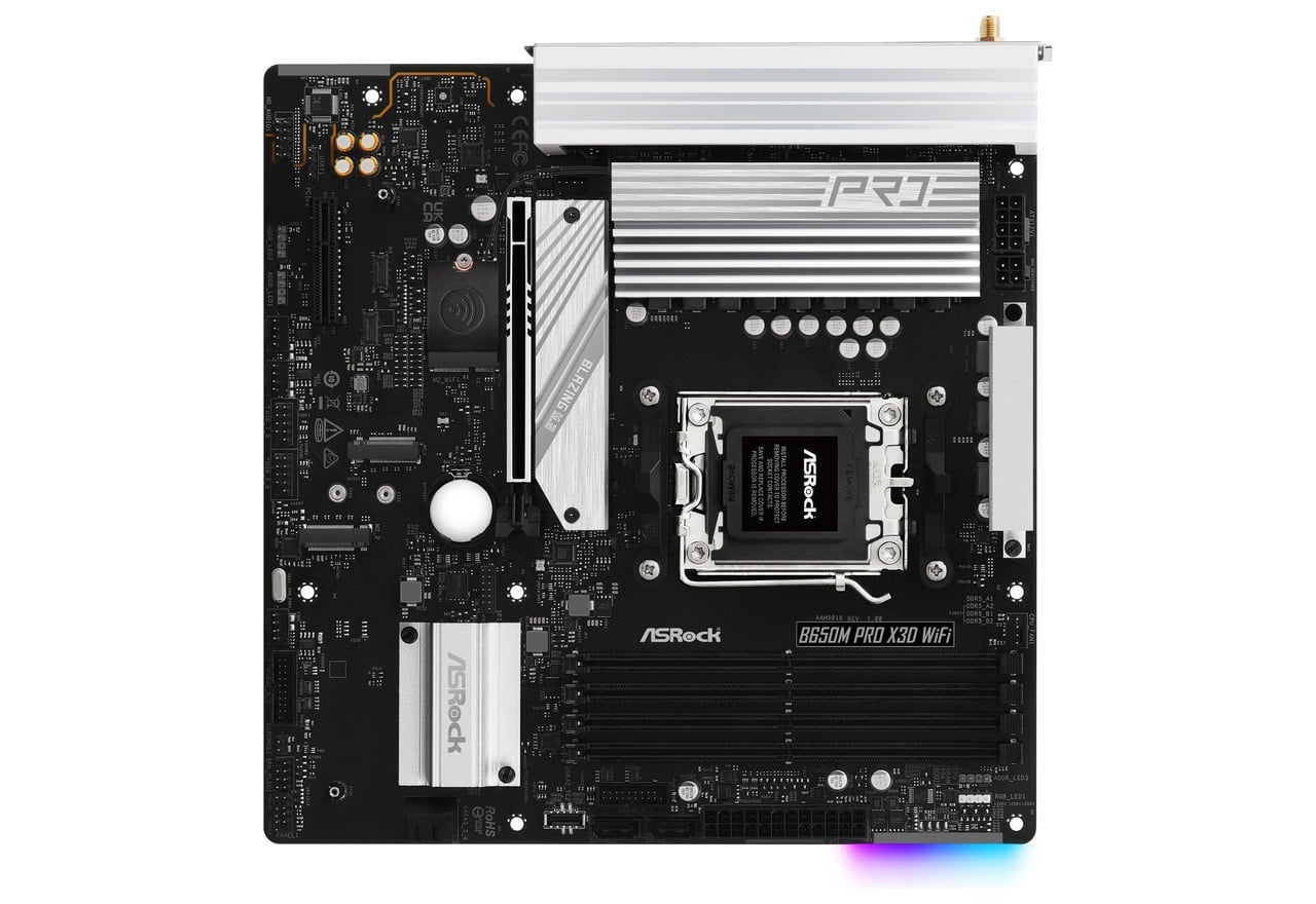 B650M Pro X3D WiFi | ASRock マザーボード AMD B650チップセット