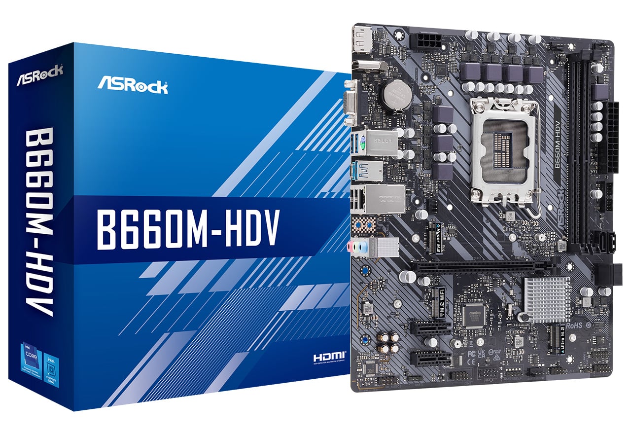 B660M-HDV | ASRock マザーボード Intel B660チップセット | 株式会社