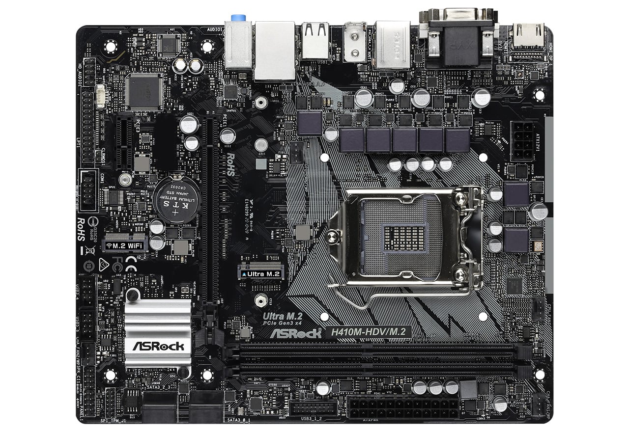 H410M-HDV/M.2 | ASRock マザーボード Intel H410チップセット | 株式