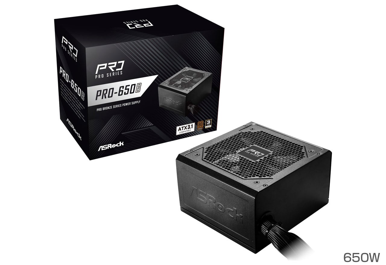 Proシリーズ | ASRock 電源ユニット | 株式会社アスク