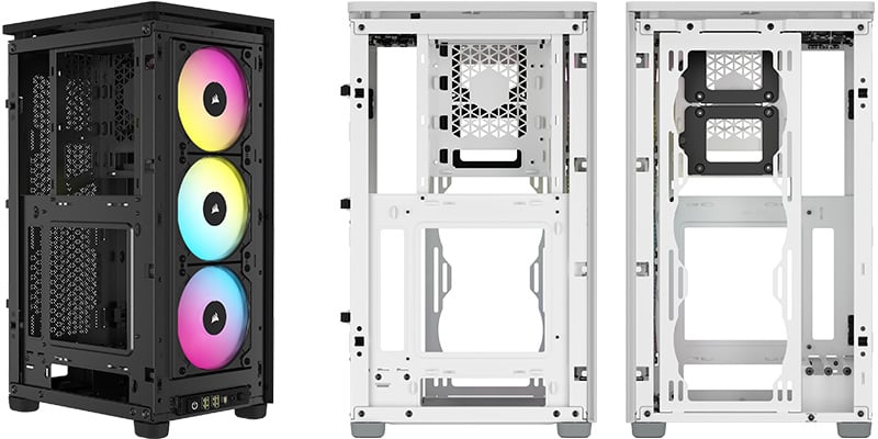 iCUE 2000D RGB AIRFLOWシリーズ | CORSAIR ミニタワー型PCケース