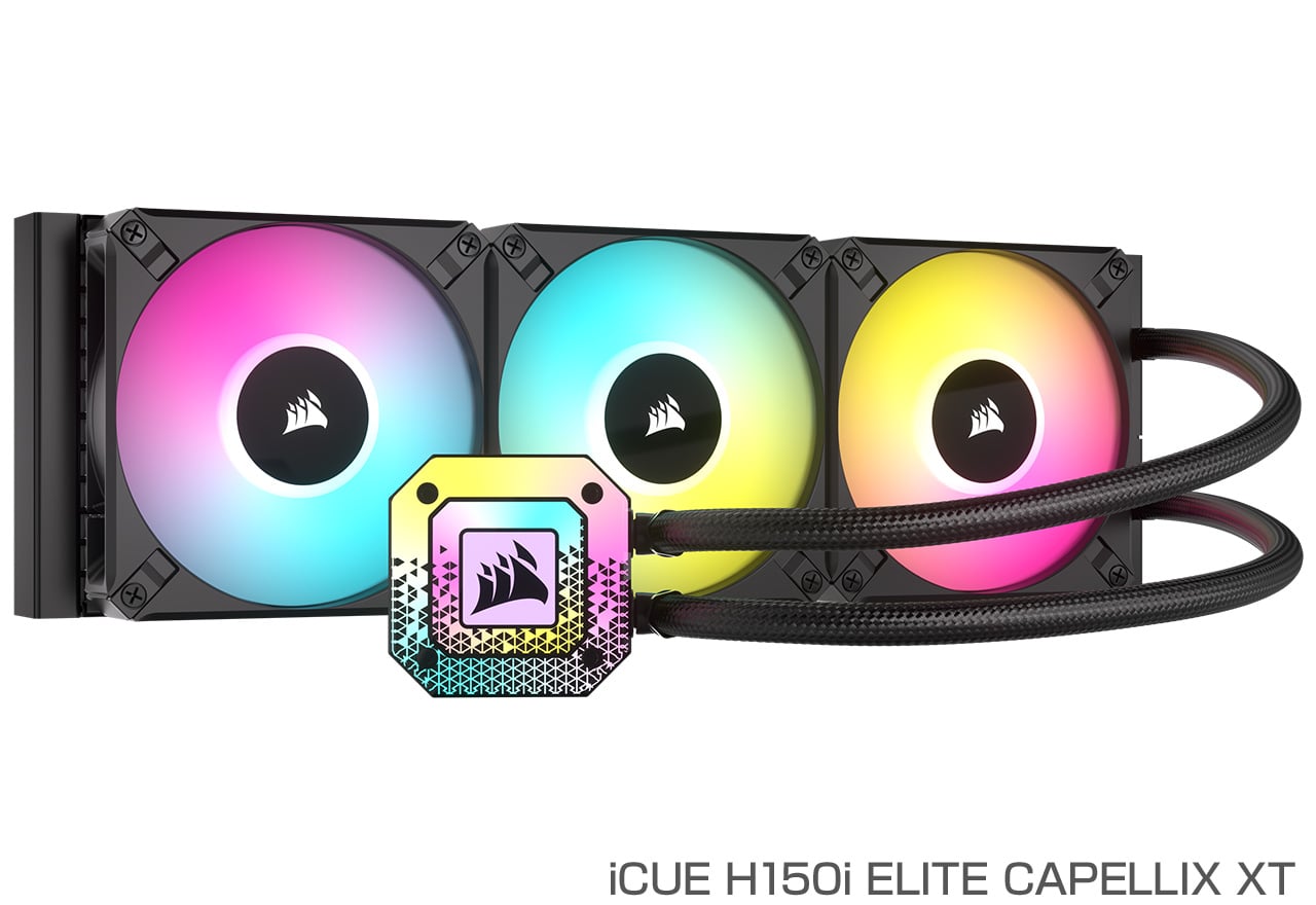 iCUE ELITE CAPELLIX XTシリーズ | CORSAIR 水冷一体型CPUクーラー