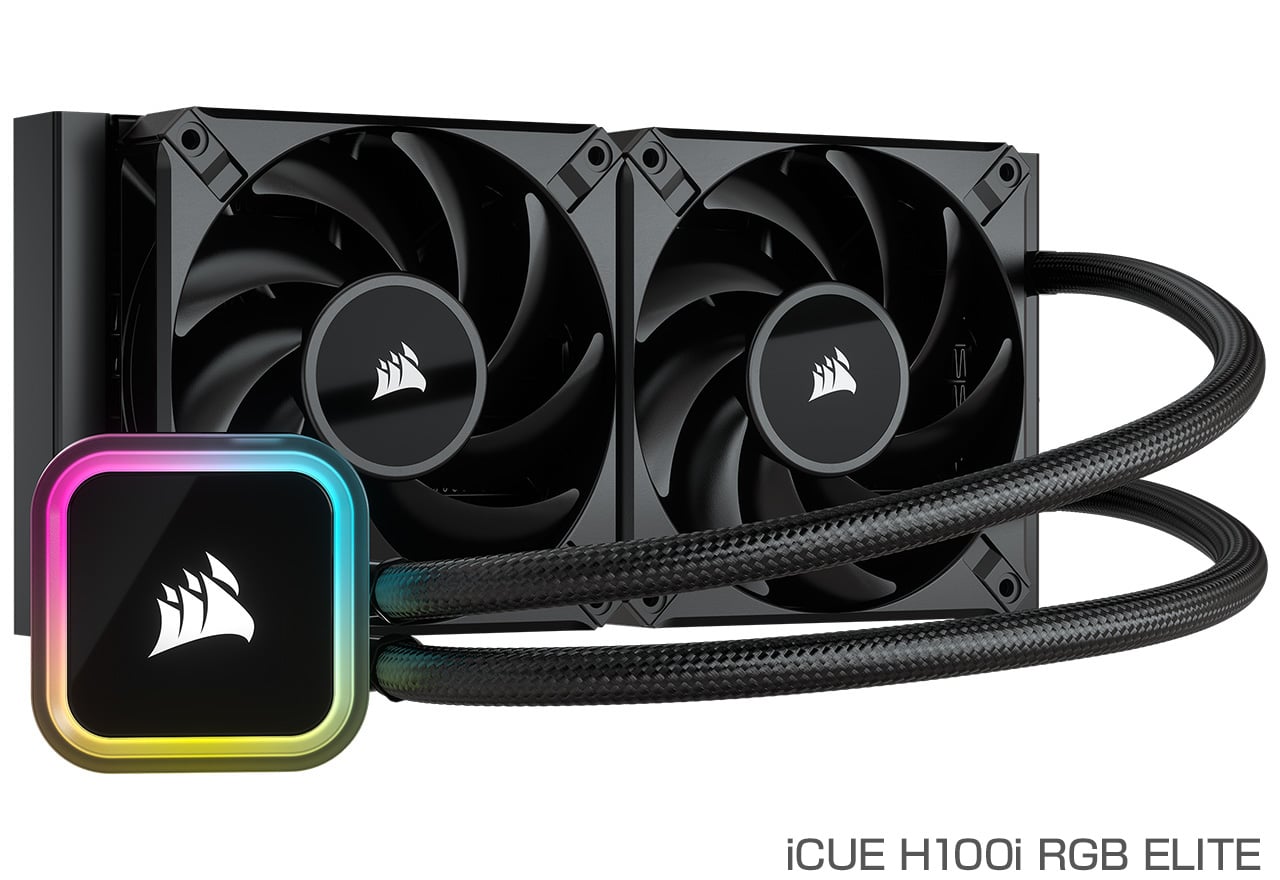 iCUE RGB ELITEシリーズ | CORSAIR 水冷一体型CPUクーラー | 株式会社
