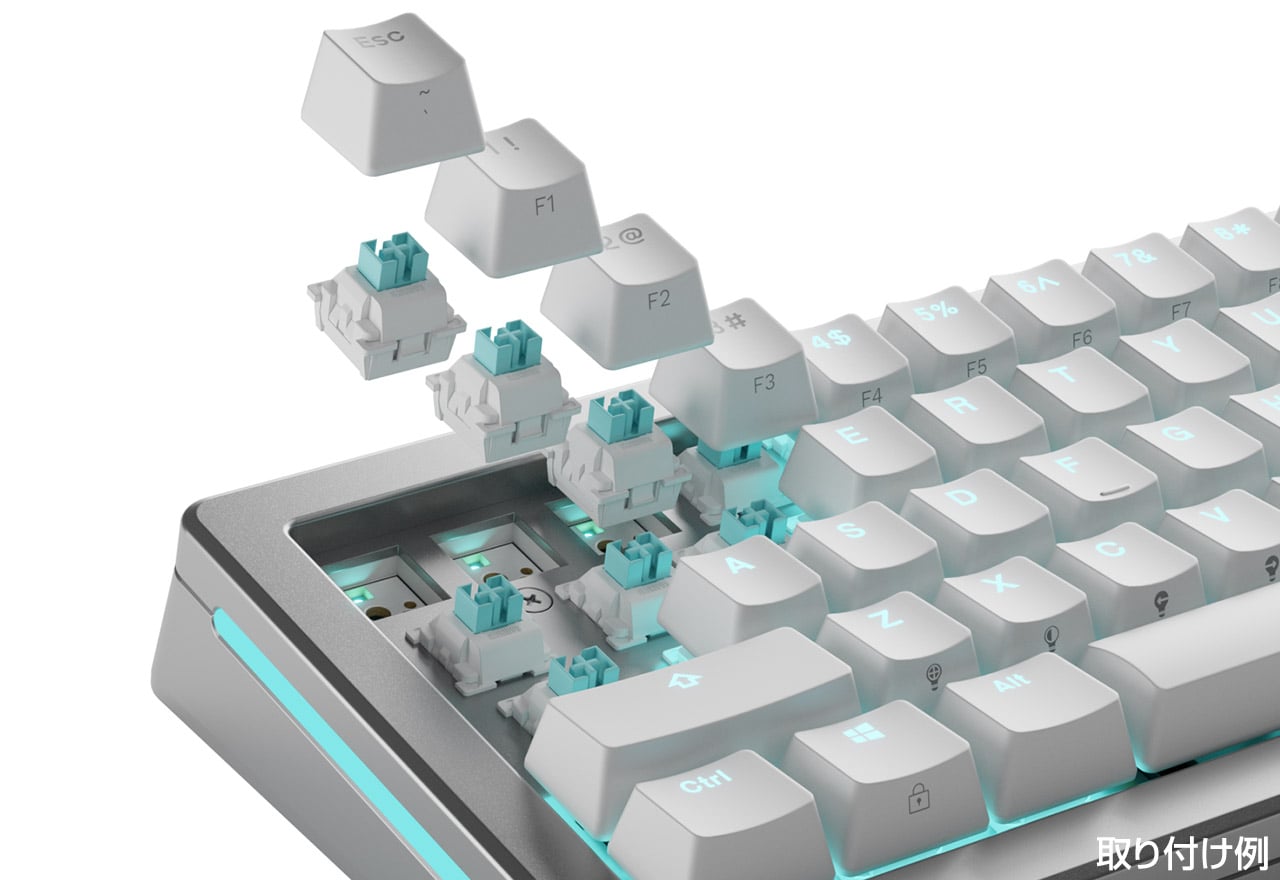 Lynx HE Switchesシリーズ | Glorious 自作キーボード キースイッチ