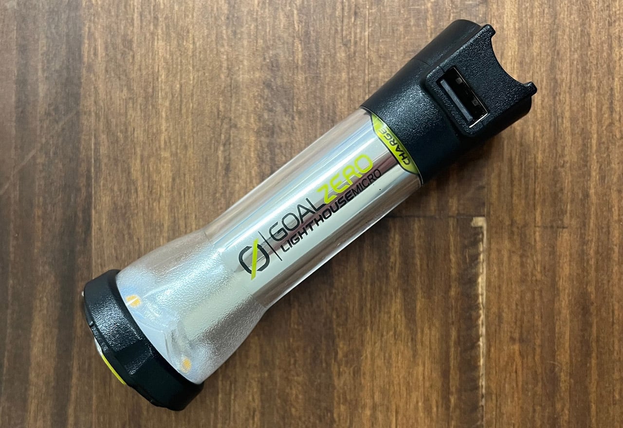Lighthouse Micro Charge | Goal Zero コンパクトLEDランタン | 株式