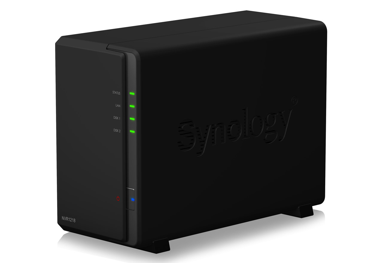 Network Video Recorder NVR1218 | Synology 2ベイオールインワン監視