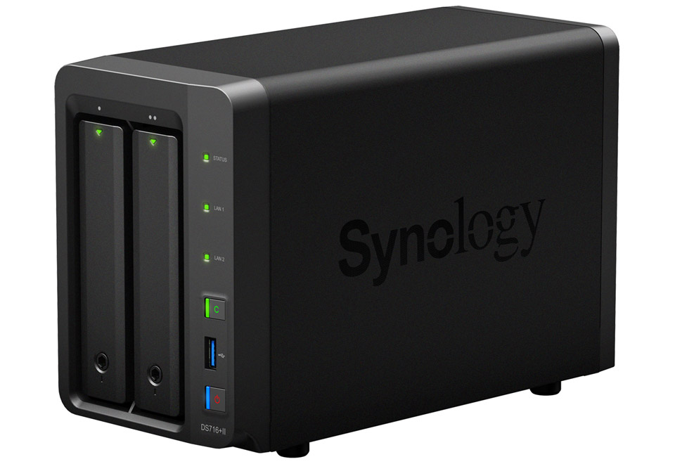 DiskStation DS716+II | Synology ビジネス向け 2ベイオールインワン
