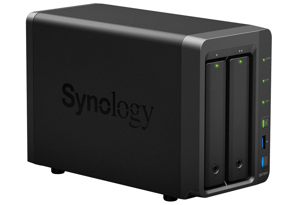 DiskStation DS716+II | Synology ビジネス向け 2ベイオールインワン