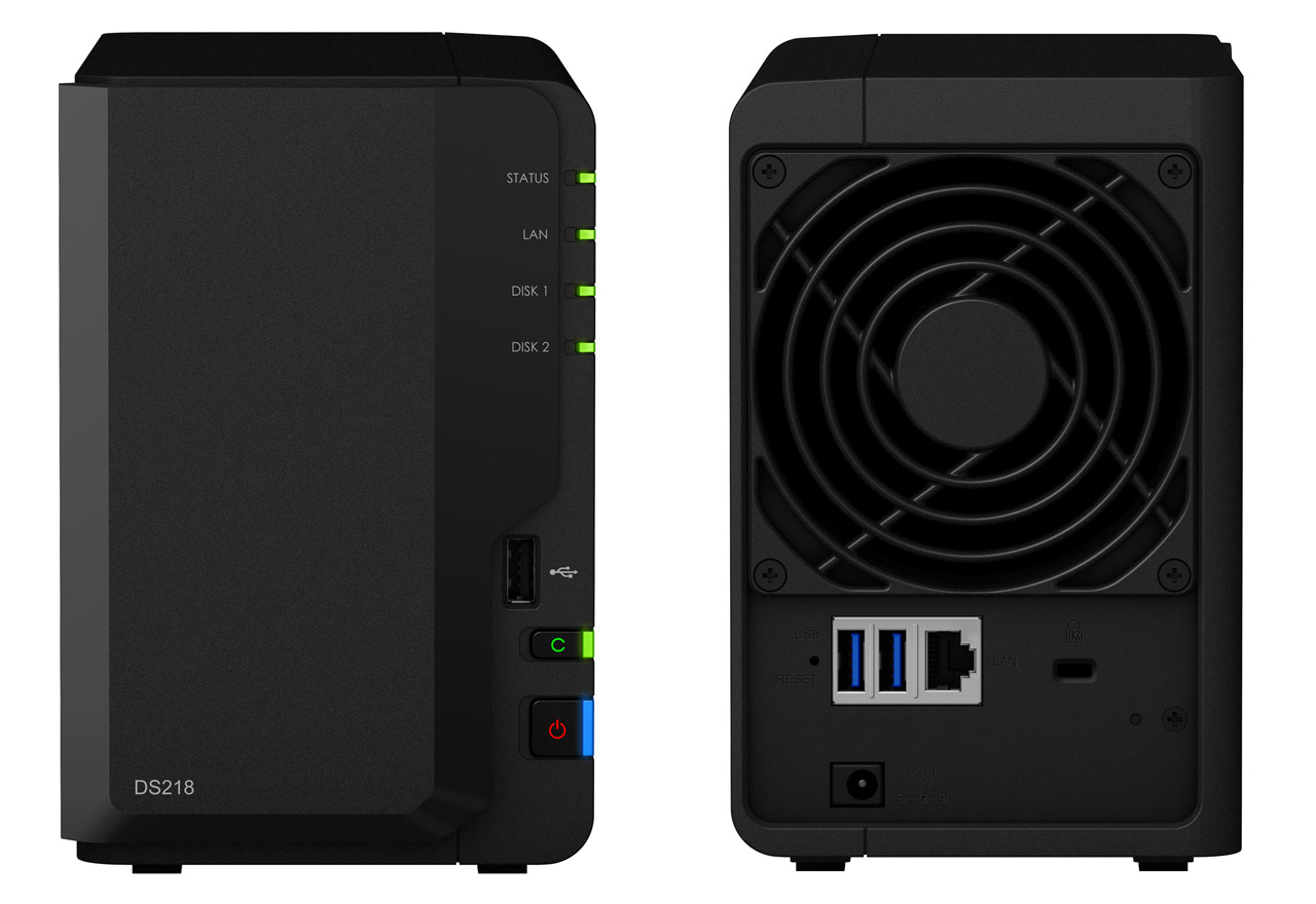 DiskStation DS218 | Synology 2ベイオールインワンNASキット | 株式