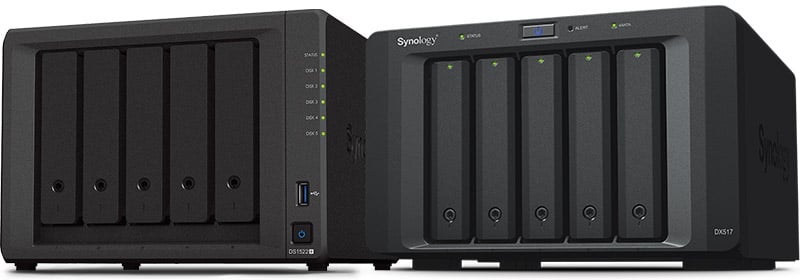 DiskStation DS1522+ | Synology ビジネス向け 5ベイオールインワンNAS