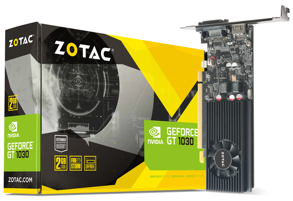 ZOTAC GeForce GT 1030 2GB GDDR5 | ZOTAC NVIDIA グラフィックボード