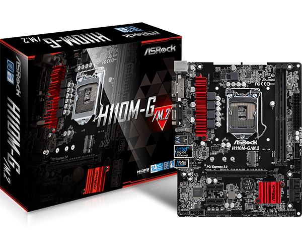 ASRock H110M-DVS 中華魔改CPU DDR4 2133 8GB×2 ASRock > H110M-HDV