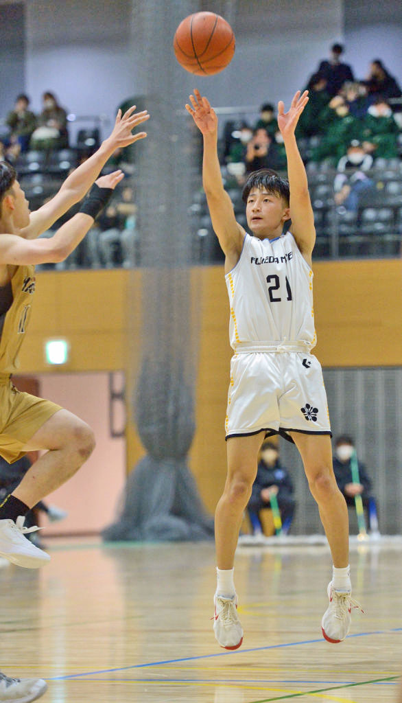 男子バスケ・藤枝明誠 ダブルスコアでの4連覇も