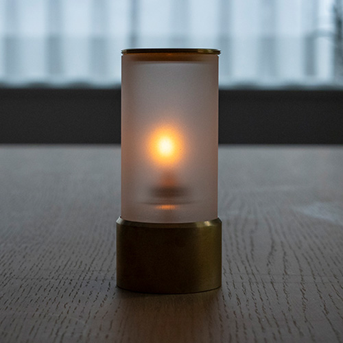 ダンシングランプ キャンドルホルダー スモークグラスを買うなら