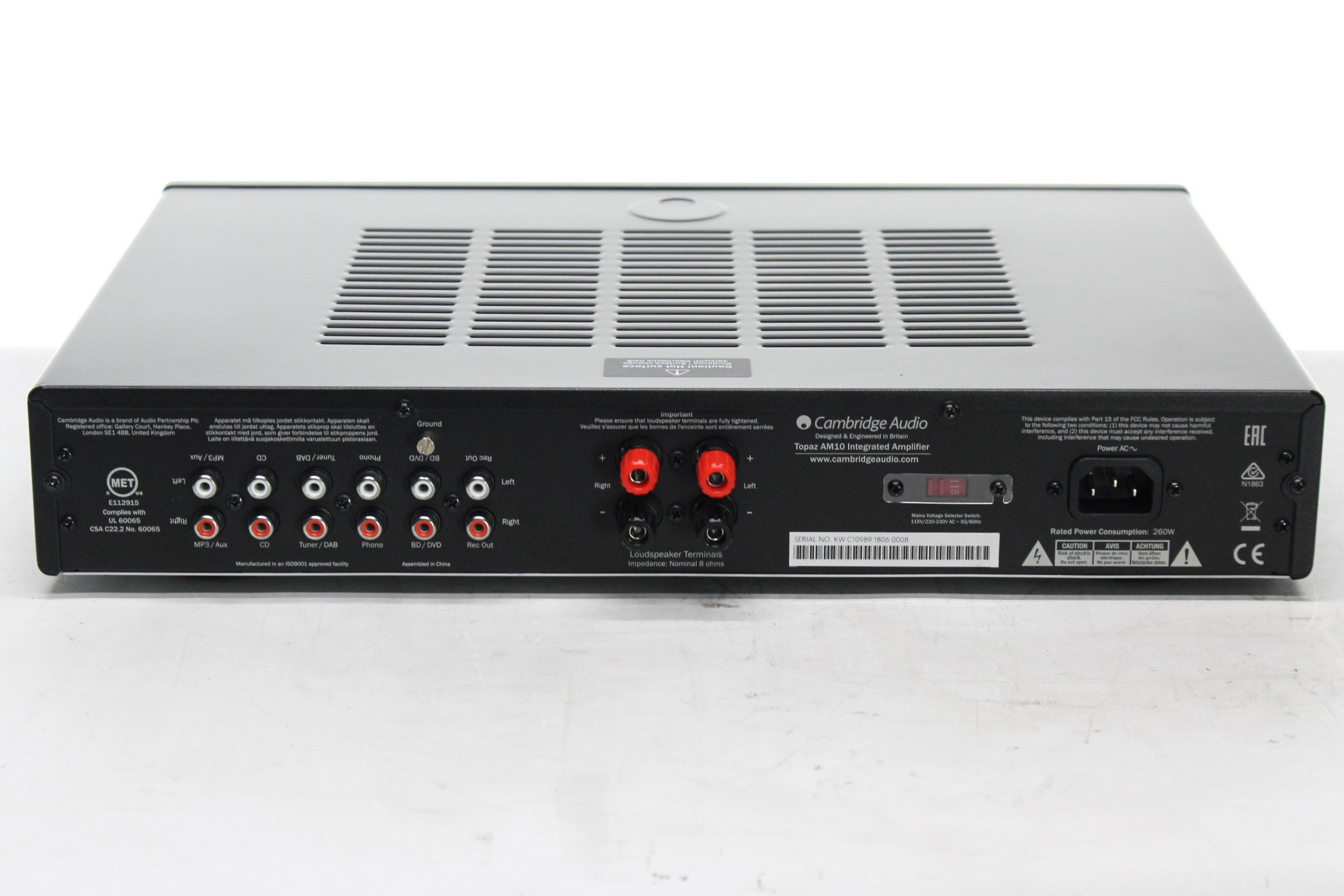 アバックWEB-SHOP / 【中古品】Cambridge Audio TOPAZ AM10【コード21