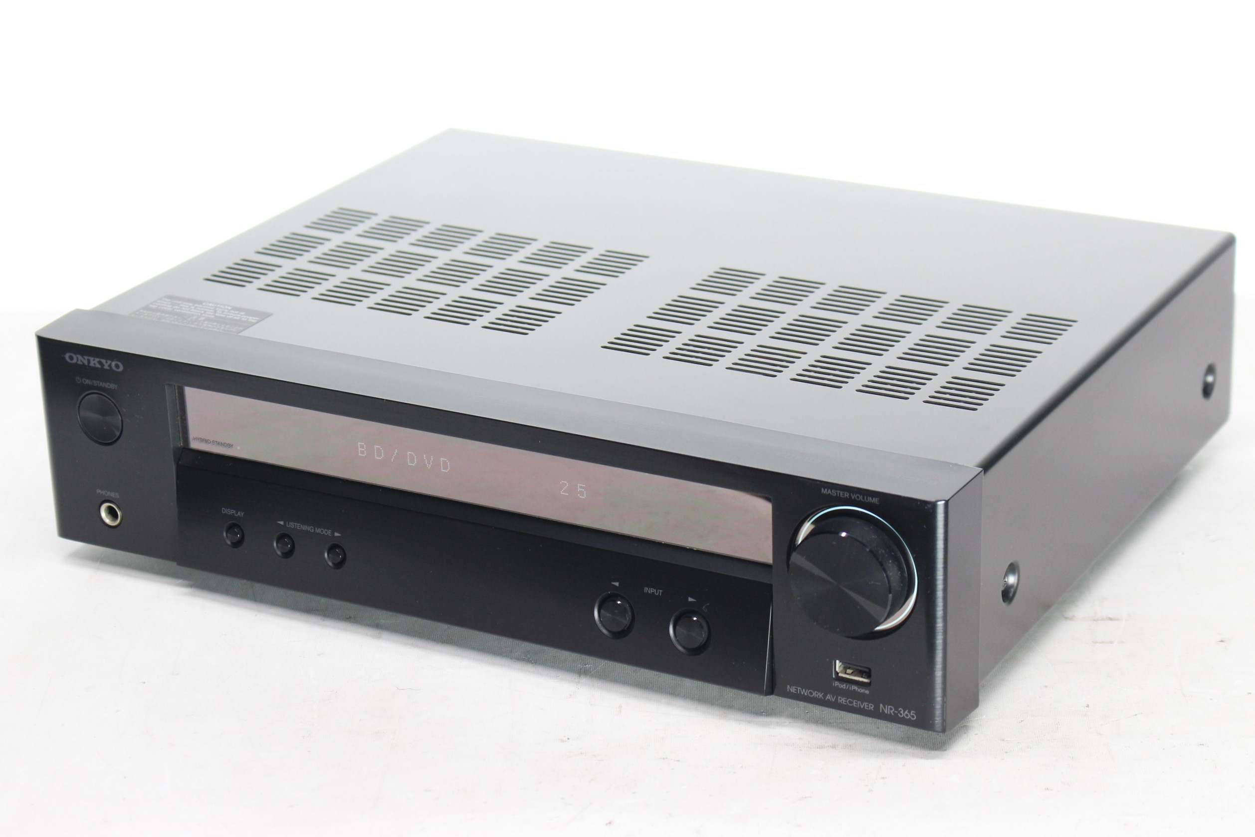 動作品 ONKYO NR-365 NETWORK AV レシーバー radiko 工場 ONKYO NR-365