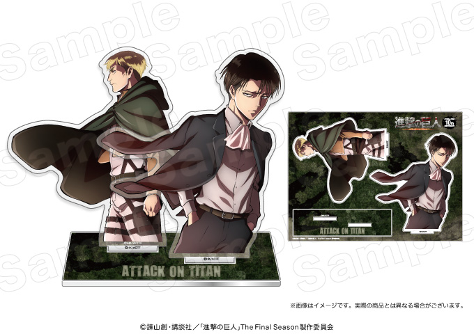 超希少 極美品』進撃の巨人 ジャン 英語版 ジャッジプロモ ヴァイス 極