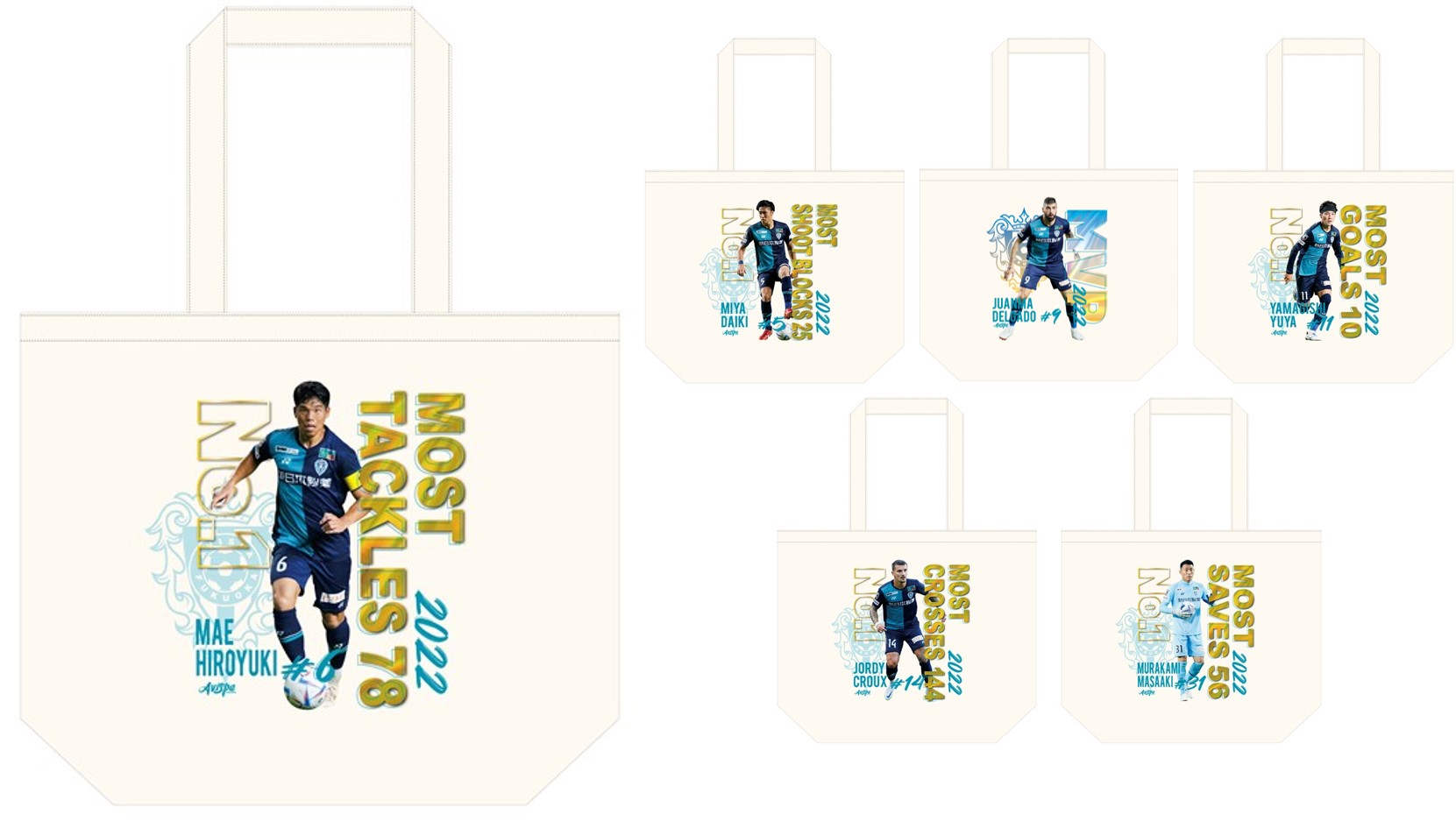 アビスパ福岡2022 年間MVP＆No.1発表！＞ 記念グッズ販売のお知らせ