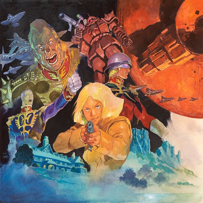 描く人、安彦良和 | 青森県立美術館 | 美術館・展覧会情報サイト