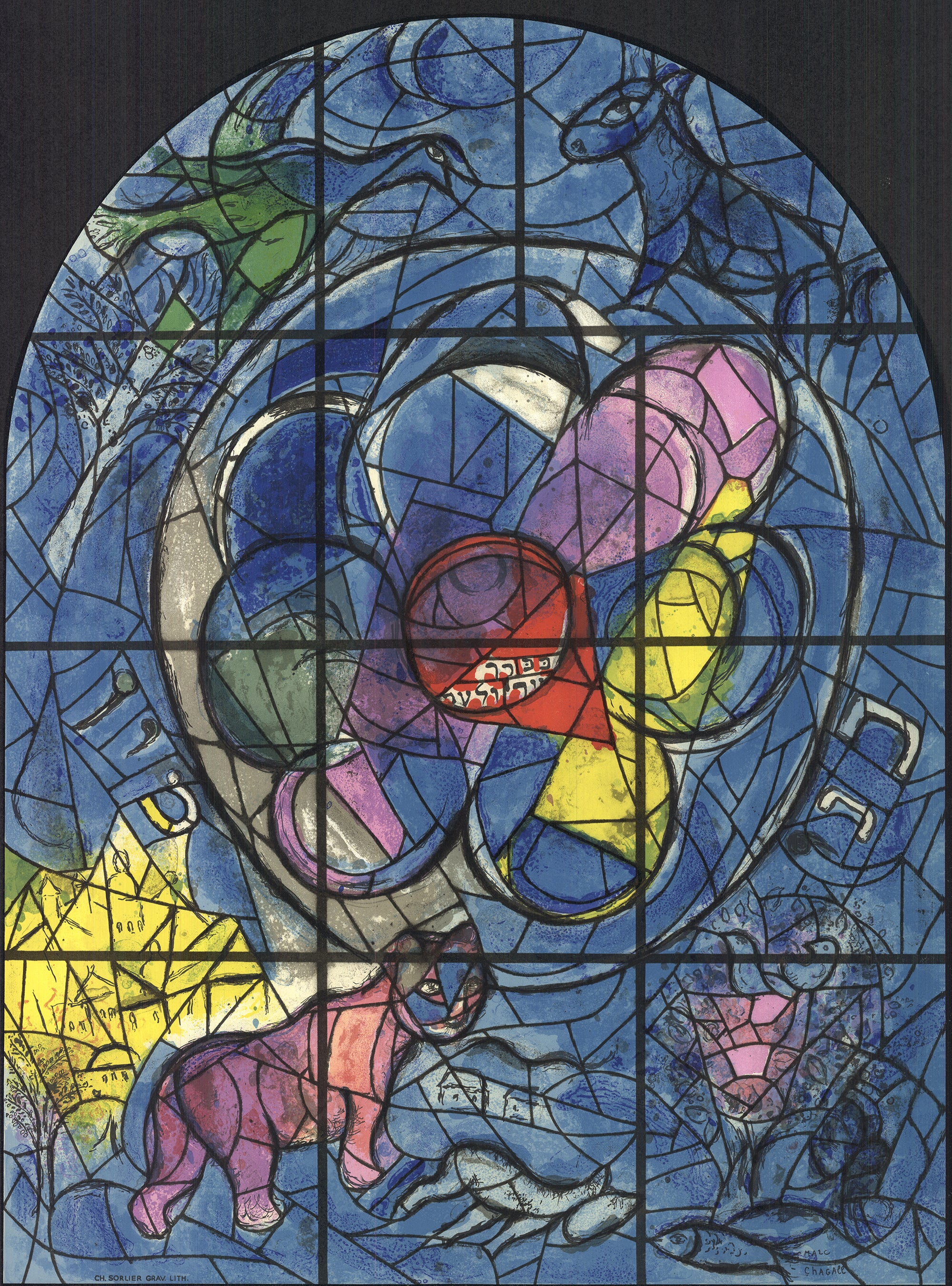 MARC CHAGALL Windows for Jerusalem, 1961 – ArtWise