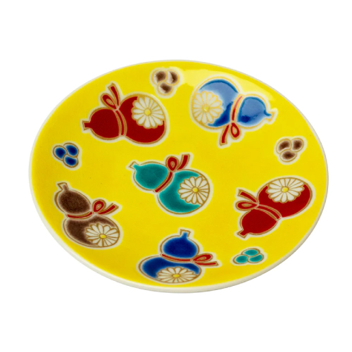 縁起豆皿コレクション 梅菊模様 KSO-313