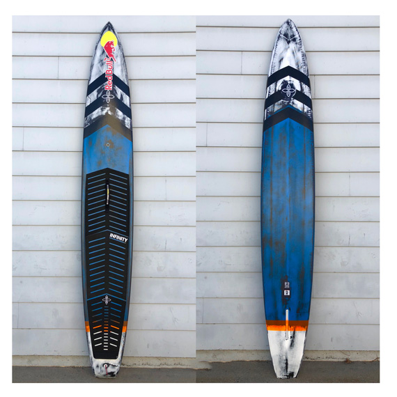 infinity インフィニティ ハンドシェイプのサーフボード,スタンド