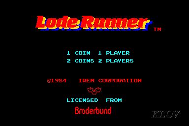 Lode Runner - Videogame by Irem | Museum of the Game