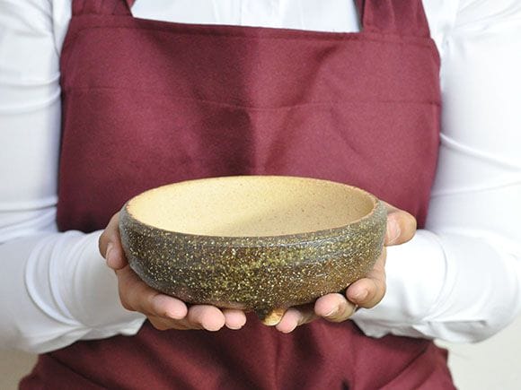 スタうー特価』 信楽焼 松川実・京子 『灰釉小向』 ミニ 小鉢 5枚