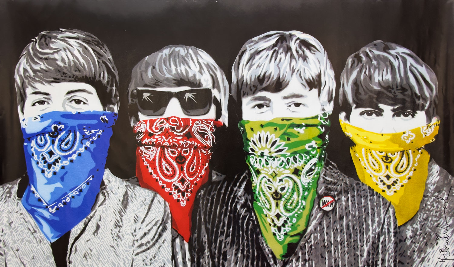 Mr. Brainwash Beatles Banditos Poster / Mr. Brainwash | 小宮山書店