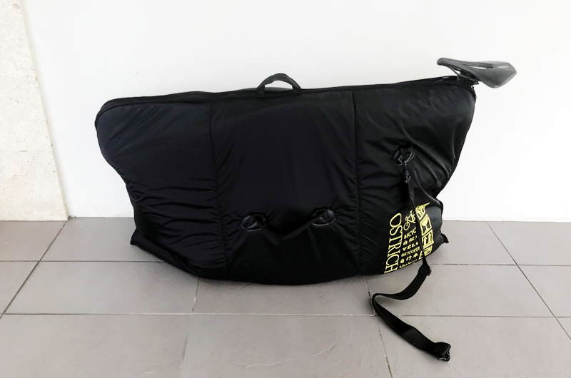 ANAに感謝！ オーストリッチOS-500で初めてのロードバイク飛行機輪行に