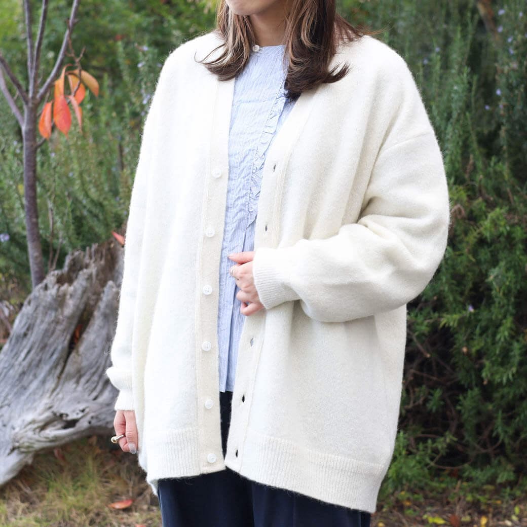 ORDINARY FITS オーディナリーフィッツ アルパカカーディガン｜BORN