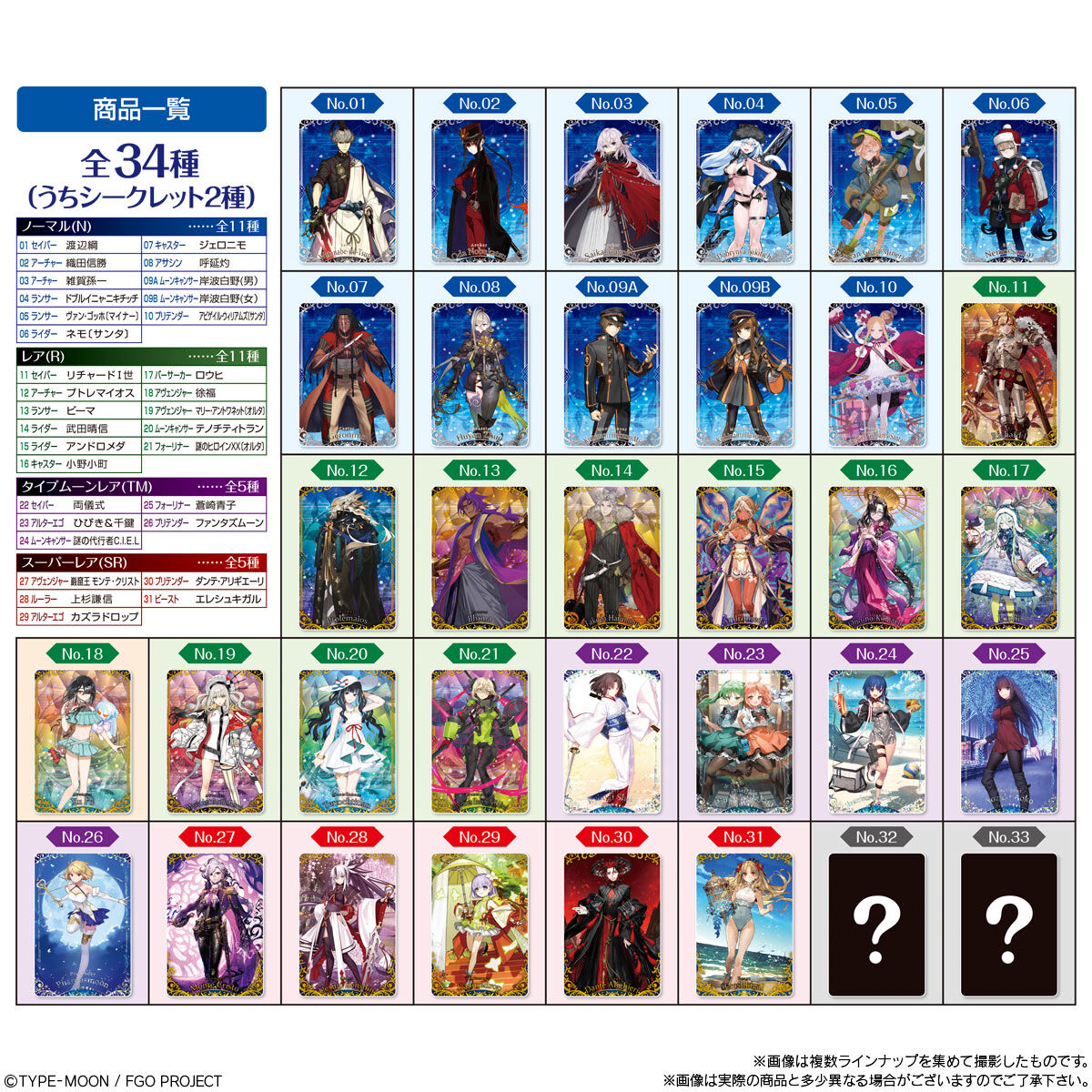 Fate/Grand Order ウエハース14｜発売日：2025年11月10日｜バンダイ