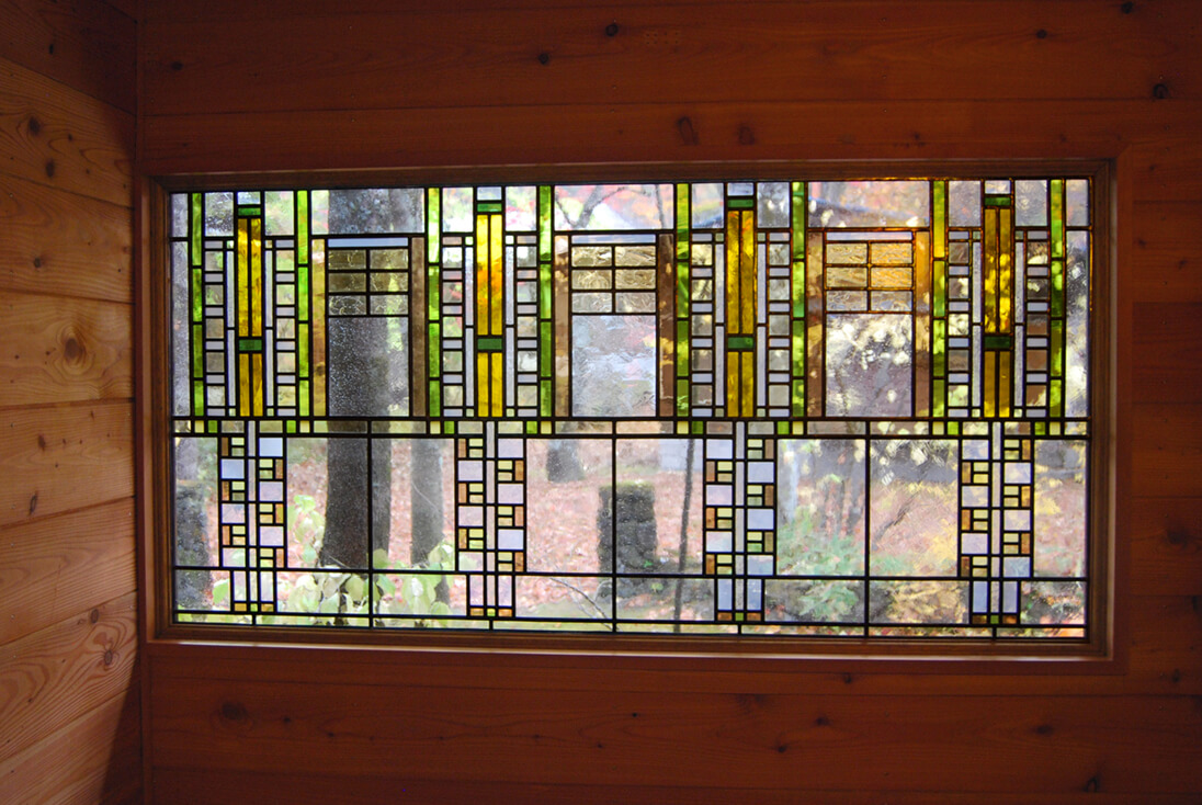 ライトスタイル(フランク・ロイド・ライト)-003 | ステンドグラスバロック